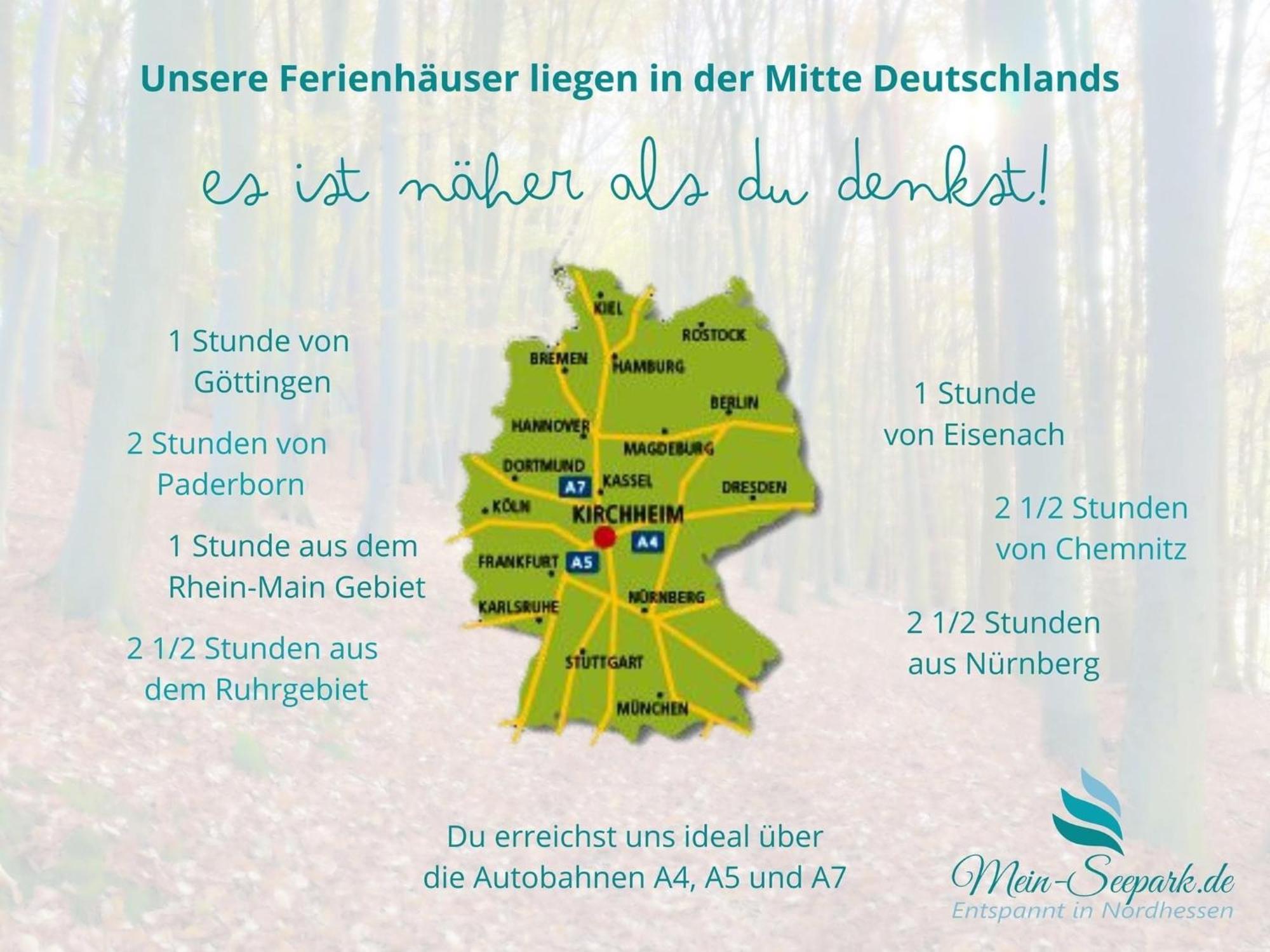 Mein-Seepark, Ferienhaus Heike Kirchheim (Hessen) Exterior foto